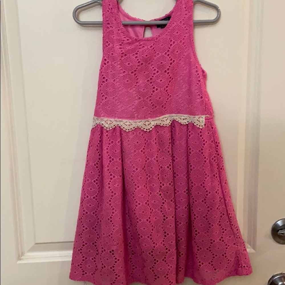 Girls pink dress